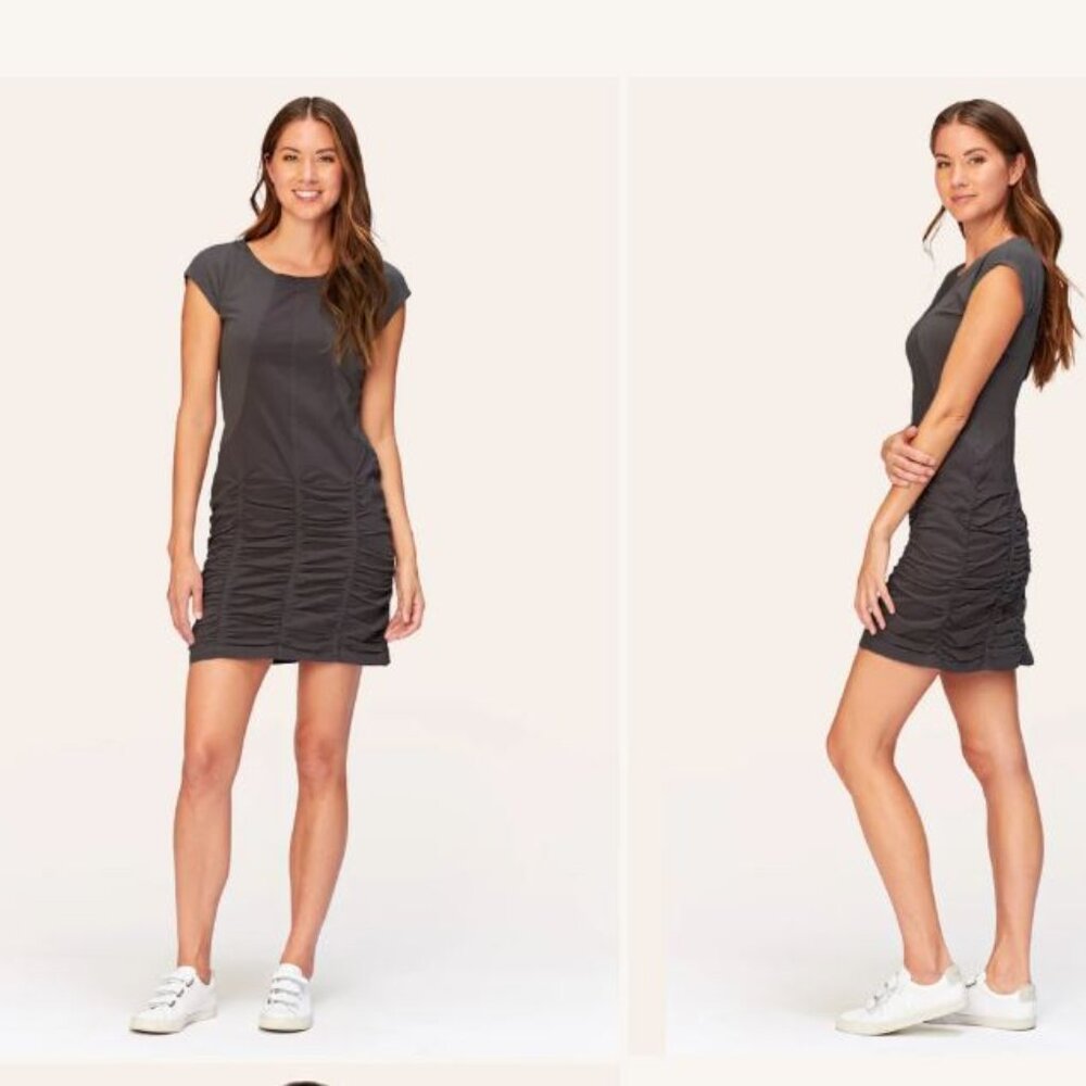 XCVI Aviana Dress, Grey, Women's M